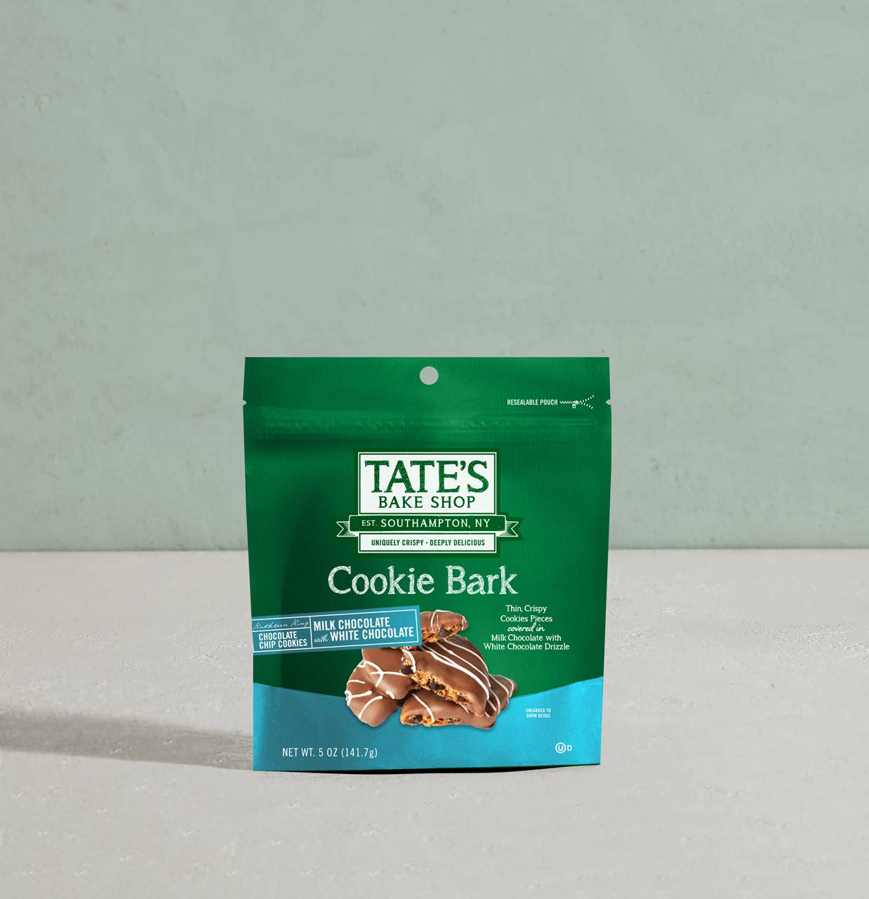 Tate's Bake Shop - Wholesale Cookie - Milk Chocolate Cookie Bark | 5 oz | 6 Count0