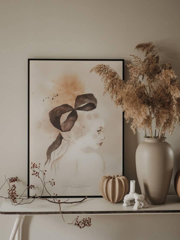 Poster Lady Ash voor wholesale door Mrs Mighetto