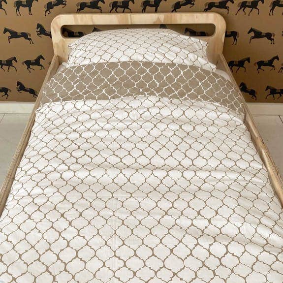 Tuck-Inn® duvet cover 100x135 (baby) Once upon a dream Sand for wholesale by Witlof for kids