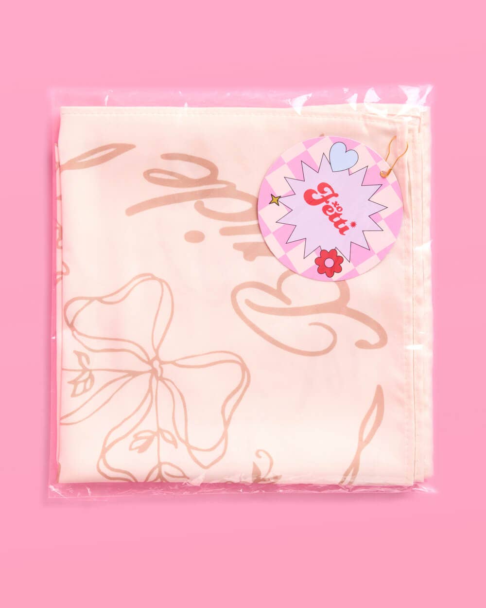 xo, Fetti - Wholesale Head Scarf - Women's - xo, Fetti Tan Bride Head Scarf | bridal, bachelorette, beige4