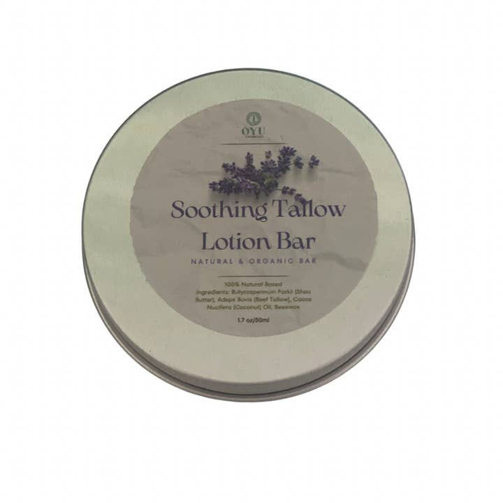 Natural Beef Tallow Skincare Bar – Hydrating and Unscented for wholesale by Oyu Botanica