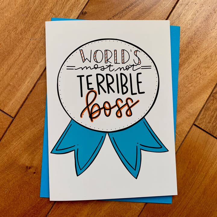 Werelds minst verschrikkelijke baas door Stone Donut Design voor wholesale door Stone Donut Design, LLC