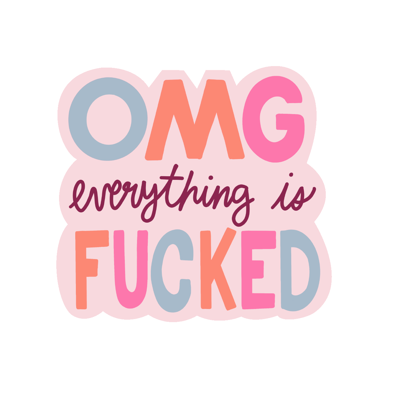 Talking Out of Turn – wholesale Sticker – Non-Packaged Individual Stickers39