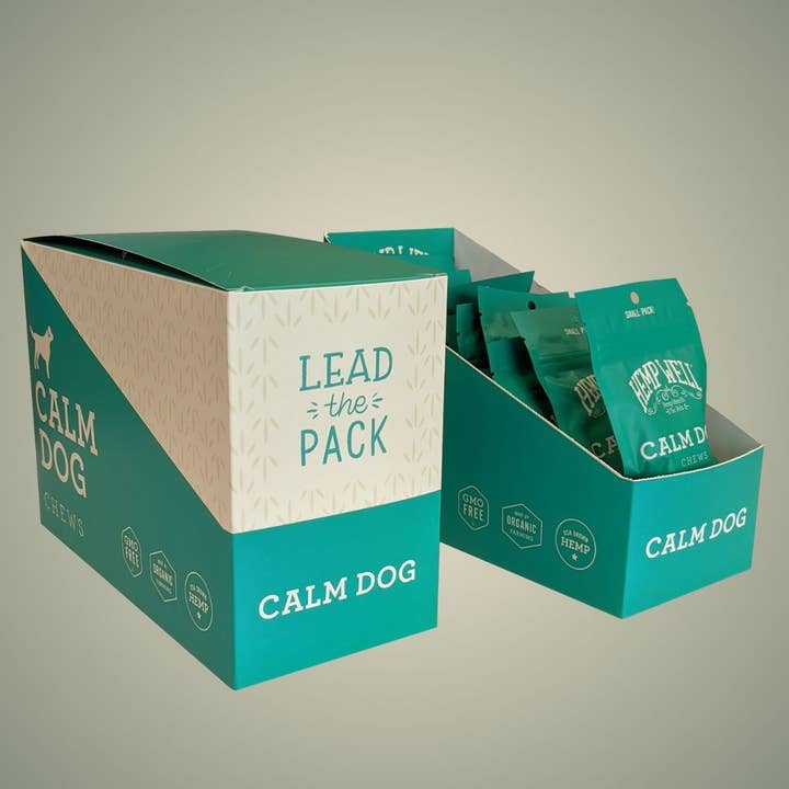 Hemp Well - Wholesale Pet Treats - Dog - Hemp Well Calm Dog Soft Chews - 8 count