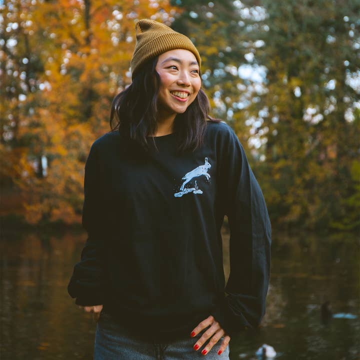 Tender Loving Empire - Wholesale T-Shirt - Unisex - Snowshoe Hare Long Sleeve1