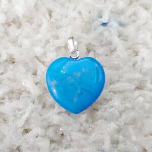 Shamans Crystal – Großhandel Individueller Charm/Anhänger – Herz-Anhänger aus Edelsteinen mit silberner Öse – Amethyst, Aventurin, Tigerauge & mehr12