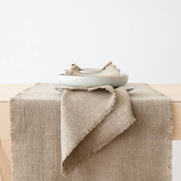 LinenMe - Wholesale Dinner & Cloth Napkin - Linen Napkin Natural Rustic4