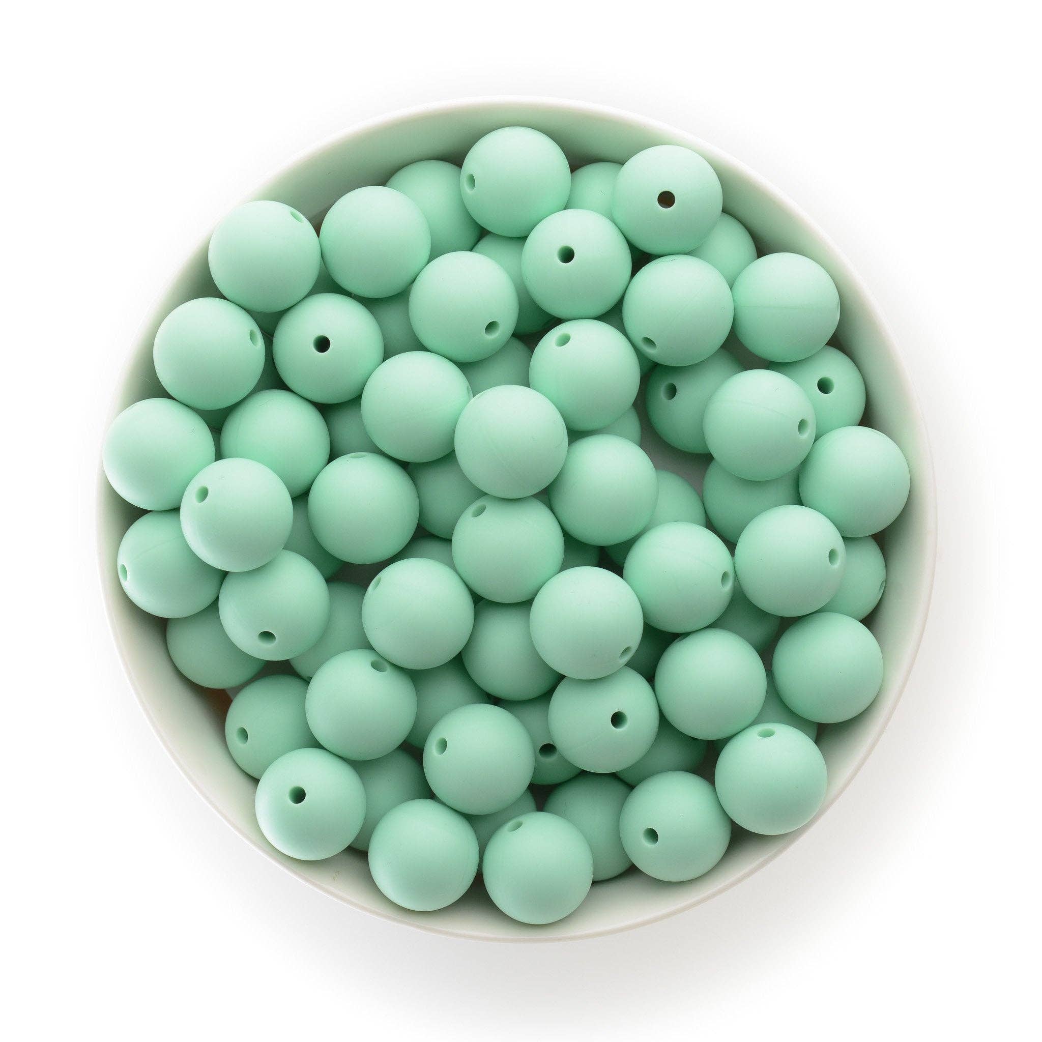 Cara & Co Silicone Craft Supply - Wholesale Beads - 15mm Round Silicone Beads52