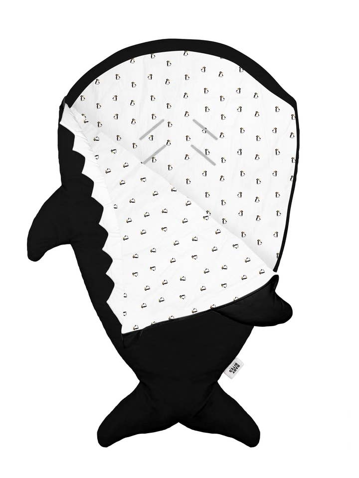 Baby Bites - Wholesale Sleepsack - Baby - Saco Orca para bebé - Negro - Pingüinos AW252