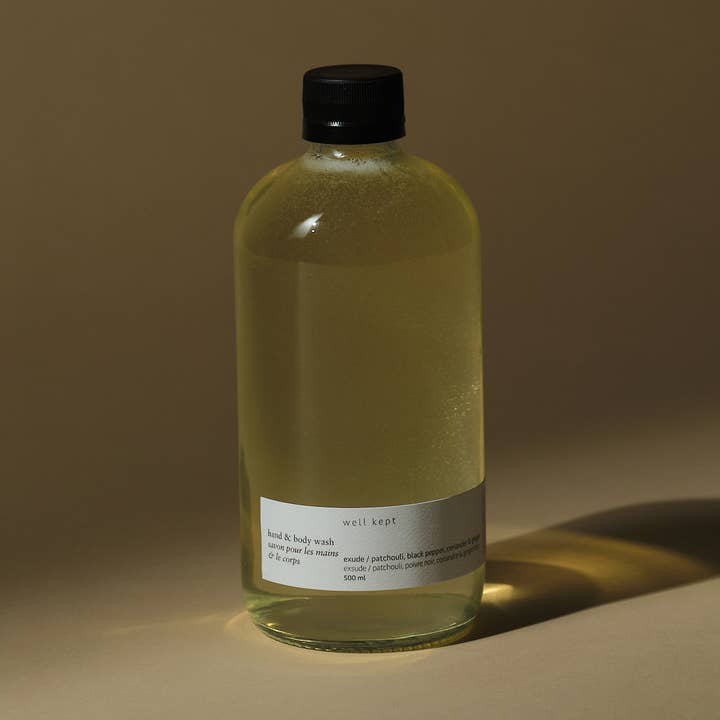 Hand & Body Wash Refill - Exude - 500ml for wholesale by Well Kept