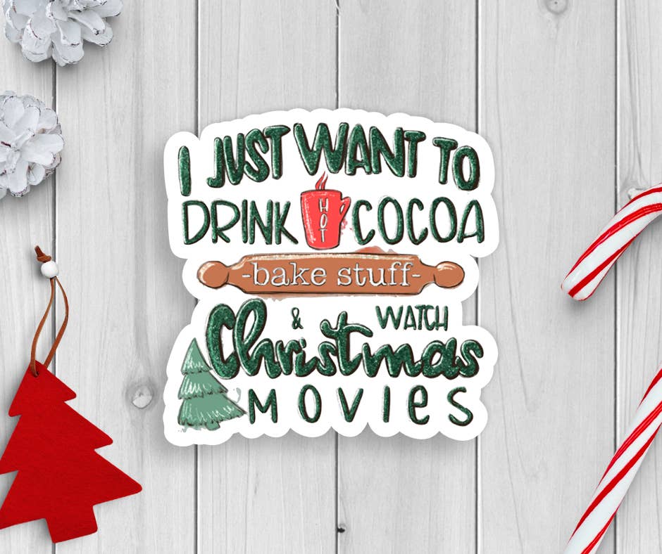 Expression Design Co - Wholesale Sticker - Christmas Vinyl Sticker