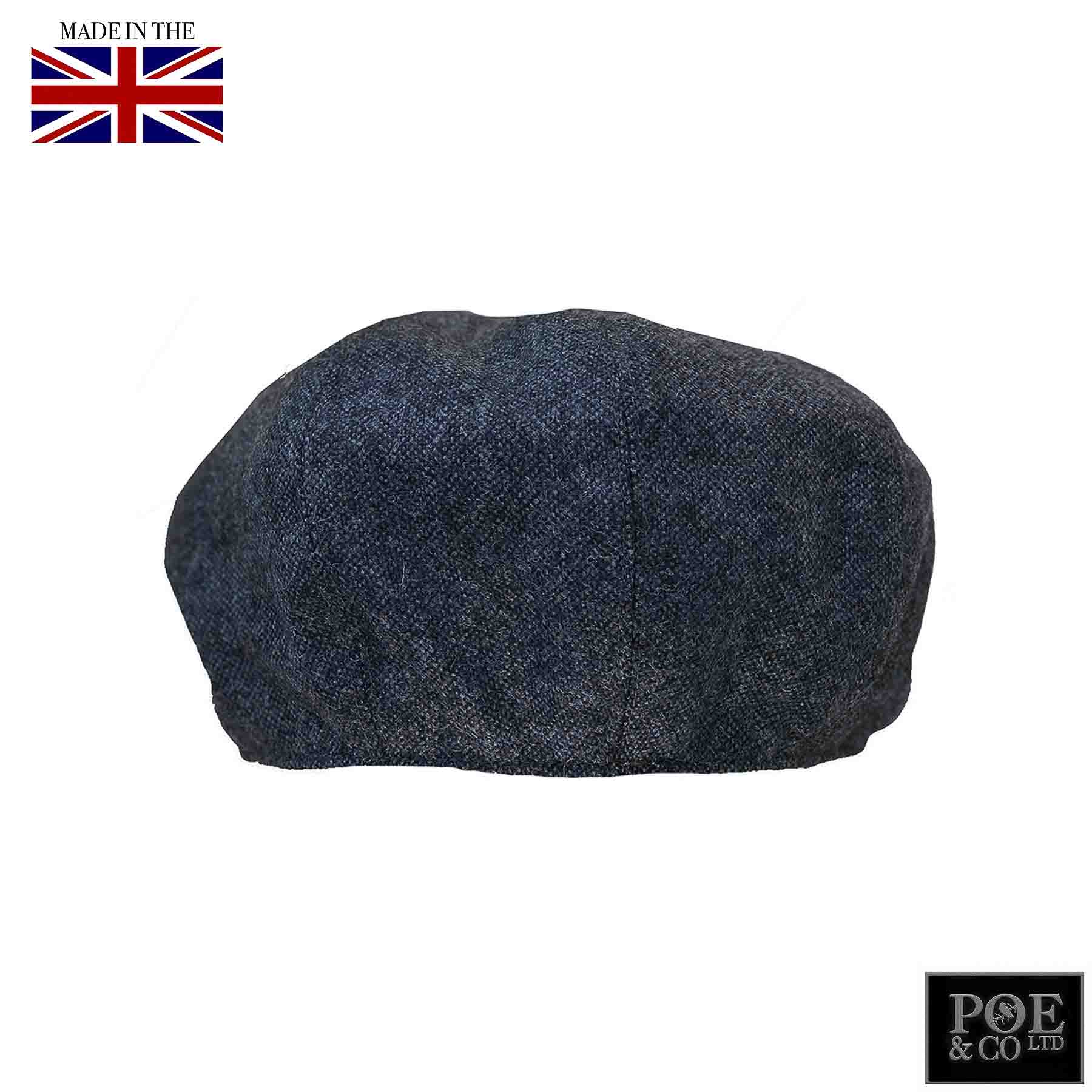 Poe & Company Limited, LLC – wholesale Platt keps - Herr – Poe & Company Shelby flat cap i Burgoyne tweed1