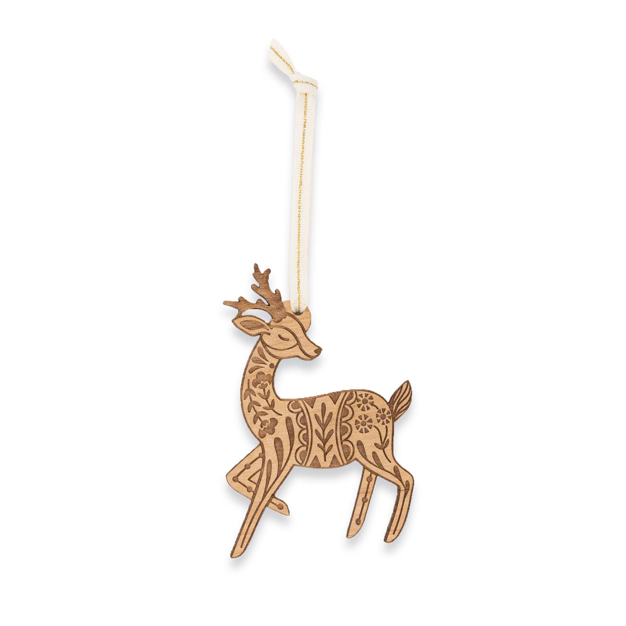 Hereafter - Wholesale Ornament - Deer Wood Ornament2