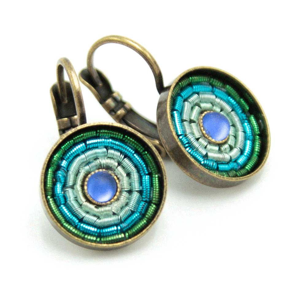 Sergio Engel jewellery - Wholesale Dangle Earrings - India antique earring 06 small colorful earrings26