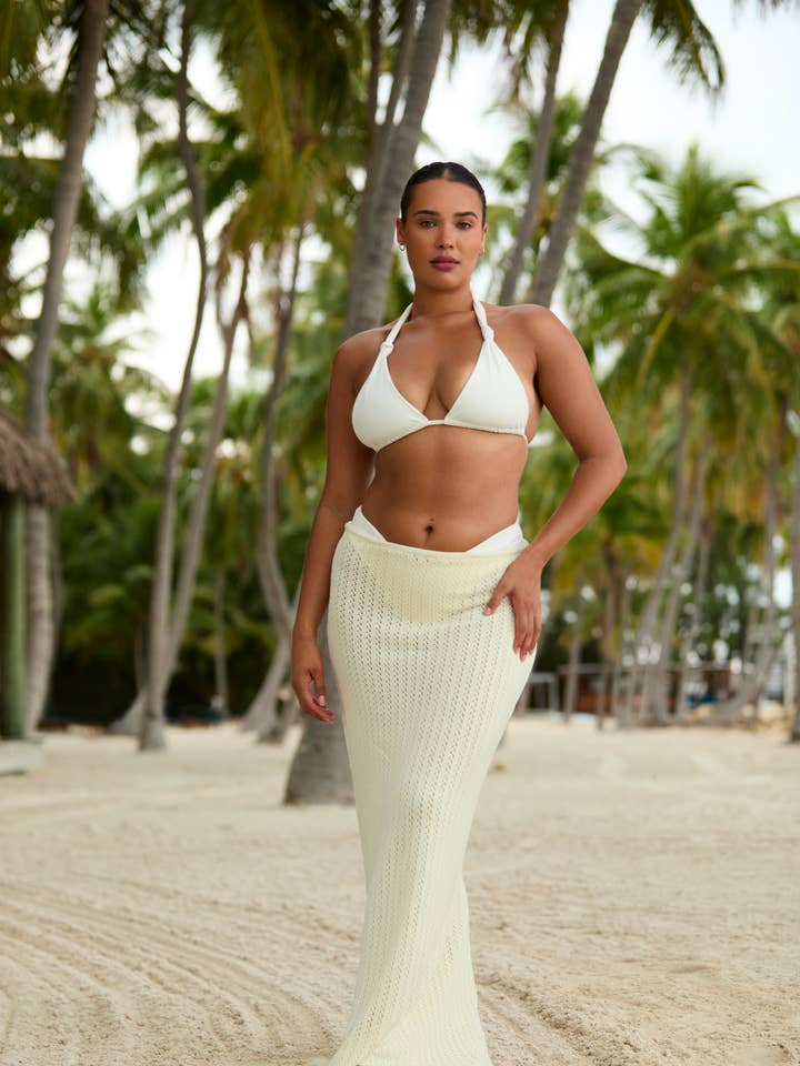 Ivory Ivy Top Nyud Swim Tall Supportive Triangle Multi-Way for wholesale by Nyud Swim