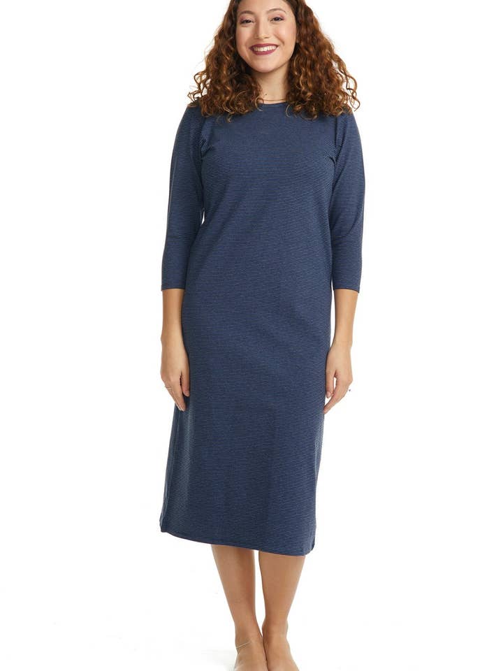 Cotton Spandex Nightgown Pajamas EX86020 for wholesale by Esteez LLC