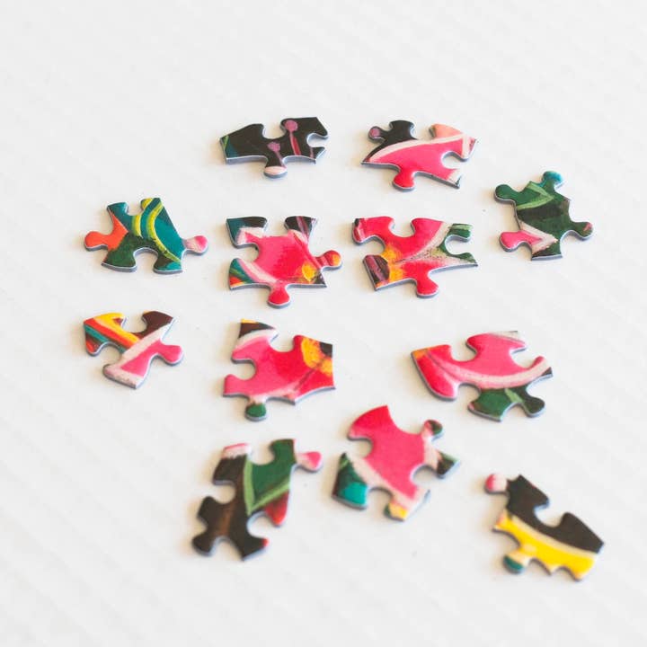 Oakland Puzzle Company - Wholesale Puzzle - Adult - Microcosm 500-piece Jigsaw Puzzle art by Paul Lewin5