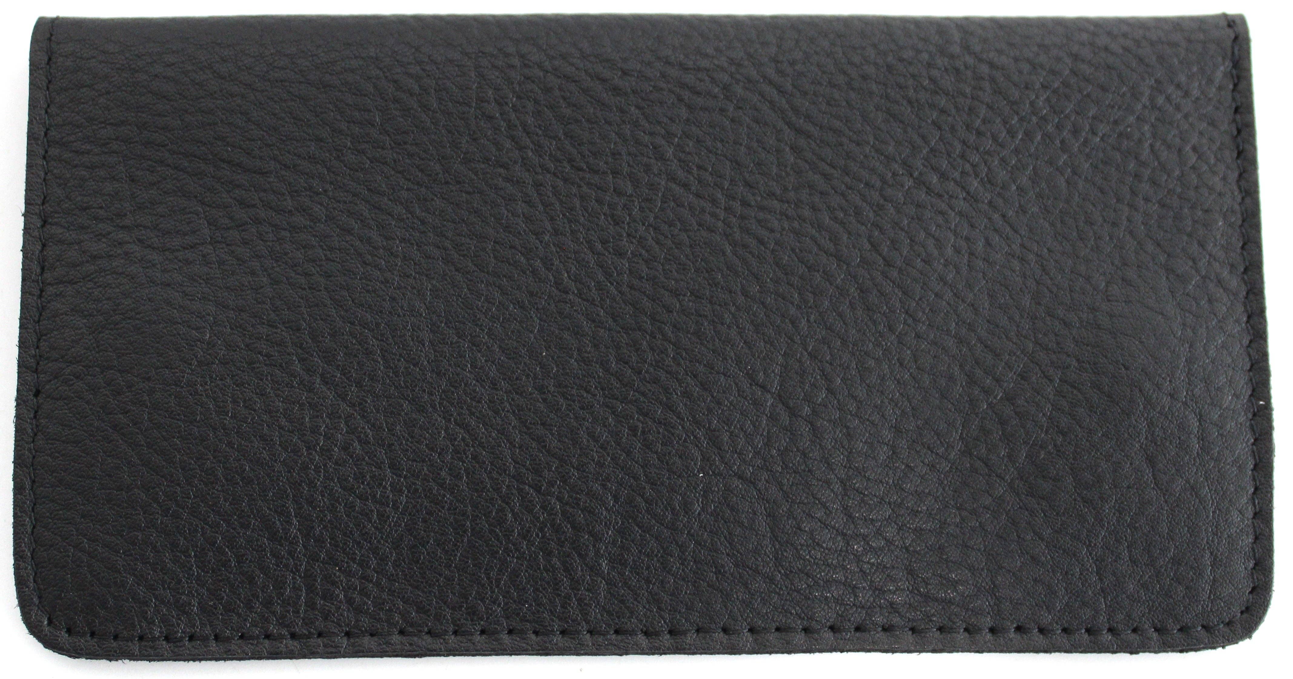 hide & chic - Wholesale Handtasje - Dames - Tabakzak van hoogwaardig volnerf rundleer. Zwart. Stijl: 11045. 50 gram.12