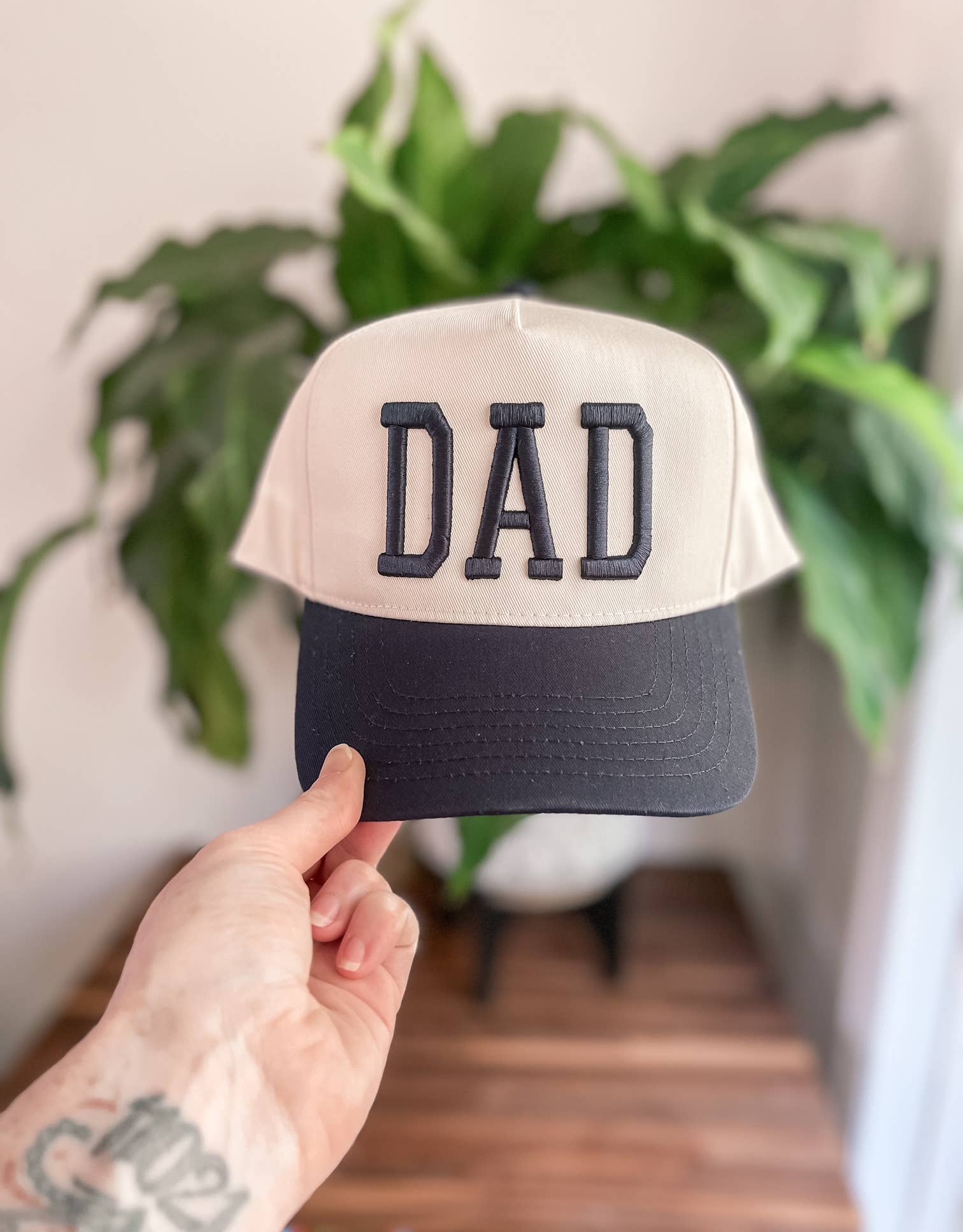 Ginger And Thread - Venta al por mayor Gorra trucker - Hombre - Gorra de Papá Bordada en Relieve, Regalo para el Día del Padre, Camionero de Lona3