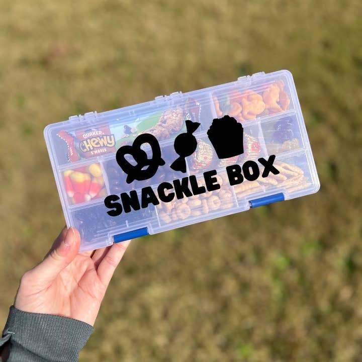 Snackle Box, Kids Travel Snack Container for wholesale by The Game Day Family