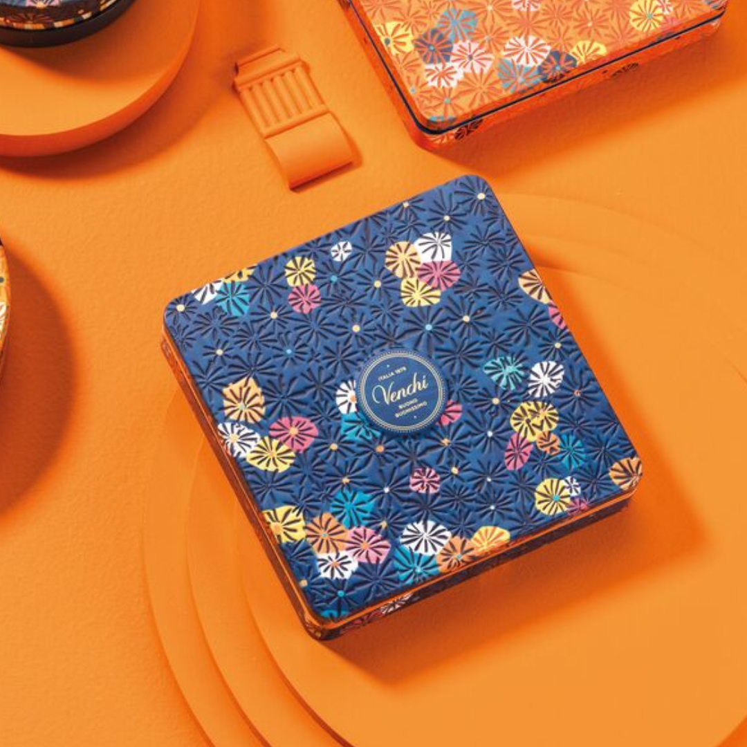 Venchi - Wholesale Chocolate Box - Murrine Tin Gift Box - Assorted Gourmet Italian Chocolate1