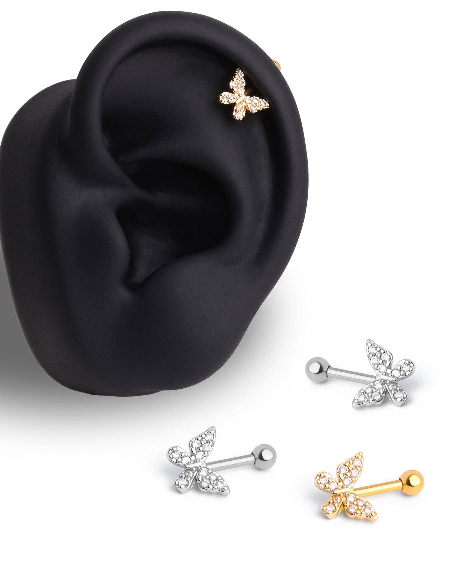 oumo jewelry - Wholesale Stud/Post Earrings - Marquise Titanium Stud4