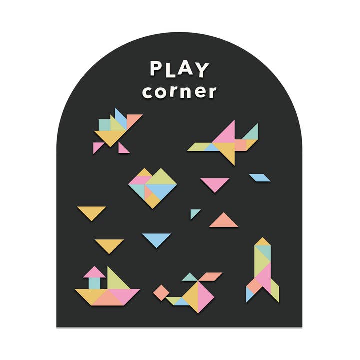 Cherrypick MINI Magic Playwall - Sticker mural magnétique en forme d'arche pour petits espaces pour la vente par Cherrypick