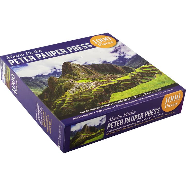 Peter Pauper Press - Wholesale Puzzle - Adult - Machu Picchu 1000 Piece Jigsaw Puzzle