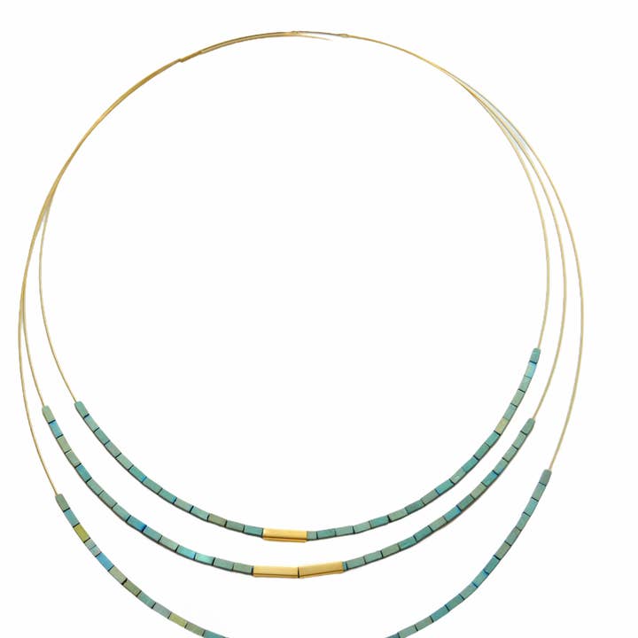 Trecy Bleich - Wholesale Beaded/Pearl Necklace - 3 Strand necklace2