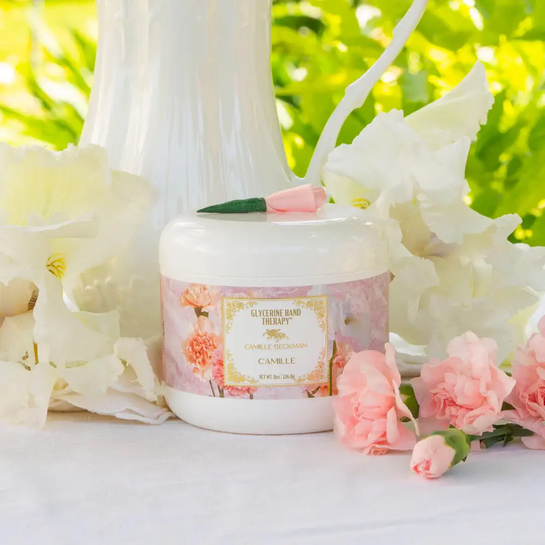 Camille Beckman - Wholesale Hand Cream/Lotion - Camille Glycerine Hand Therapy 8oz Jar2