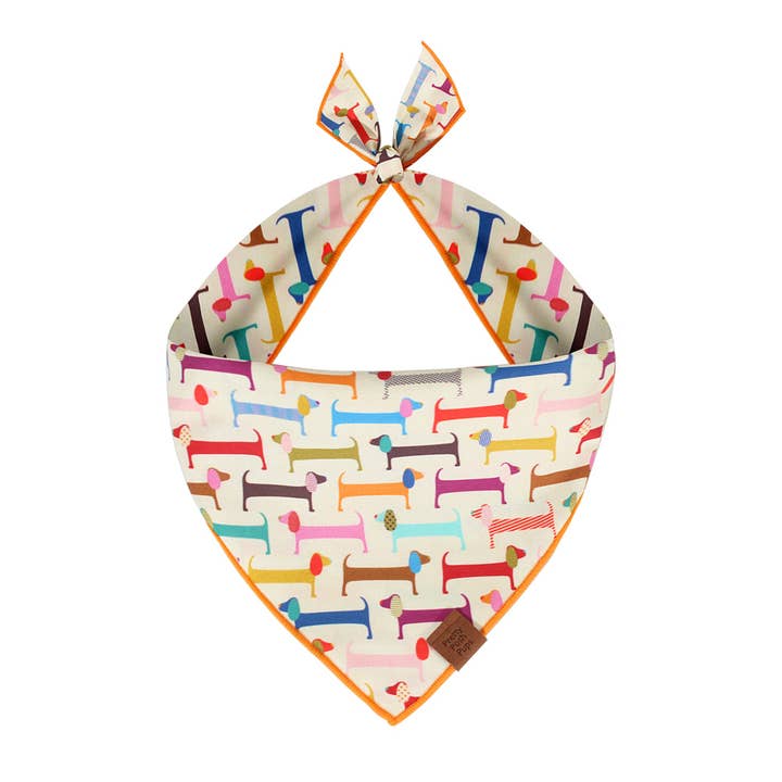 Dachshund Dog Bandana for wholesale by Pretty posh pups