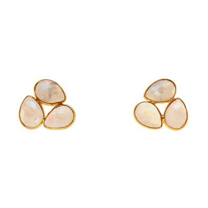 Vega Moonstone Earrings for wholesale by ACUS