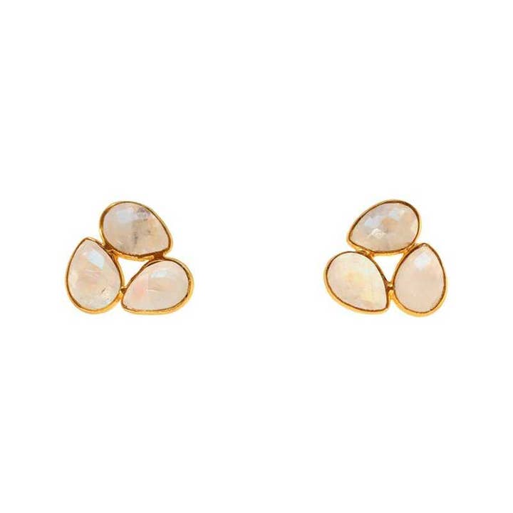 Vega Moonstone Earrings for wholesale by ACUS