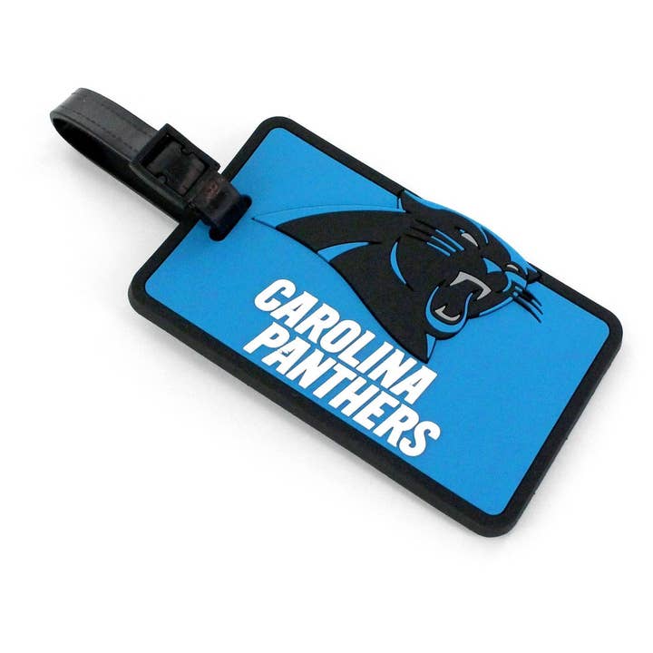 NFL Carolina Panthers Soft Luggage Tag for wholesale by Aminco USA