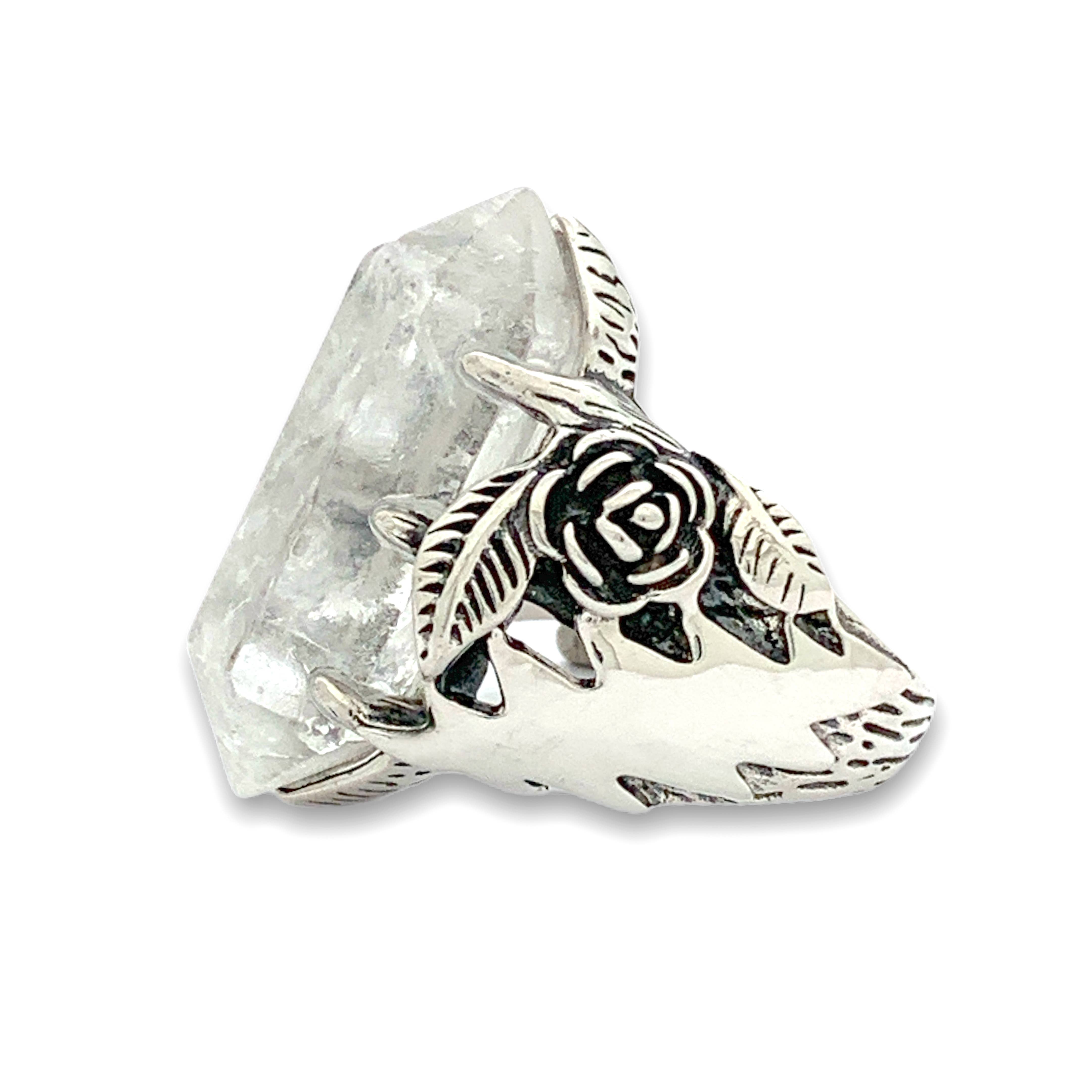 Hiouchi Jewels | Rose & Bolt Grateful Dead Jewelry - Wholesale Cocktail/Statement Ring - Move Me Brightly Crystal Ring