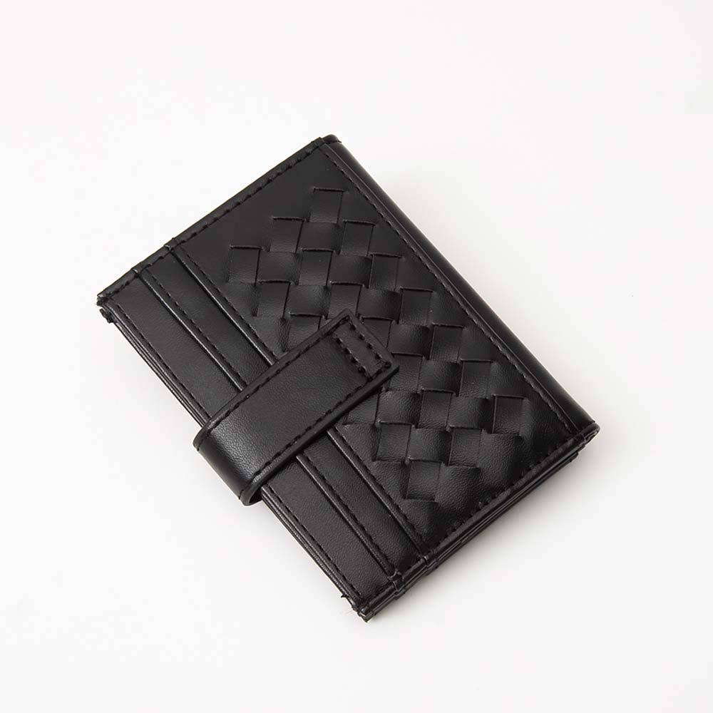 Sensibling Corp. – Engroshandel Kortetui - Dame – Klassisk vævet kortholder i kunstlæder14