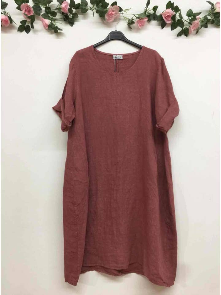 LINEN & COTTON HOUSE – Engroshandel Kjole - Dame – Linnedkjole 167 Forårs- og Sommerkøb54