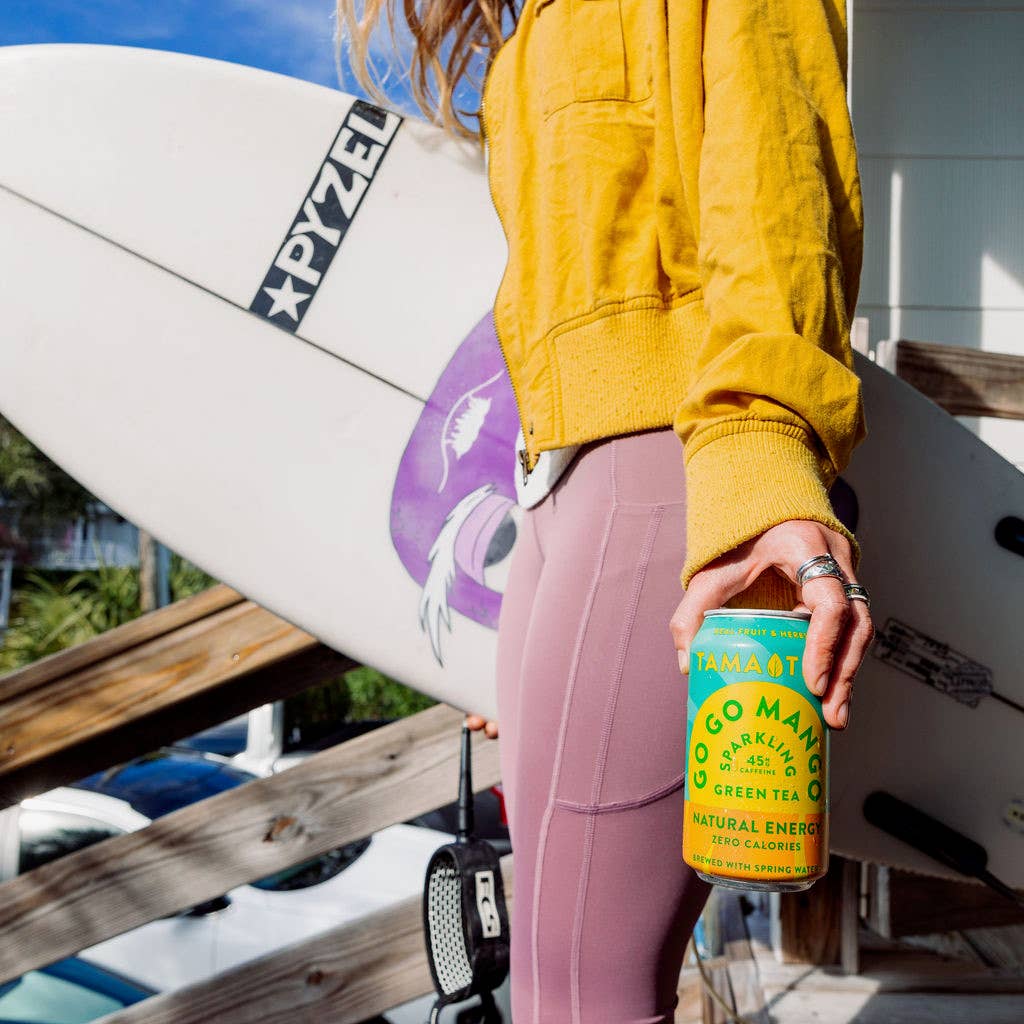 Tama Tea, LLC - Wholesale Sparkling Water - GoGo Mango - Organic Sparkling Green Tea4