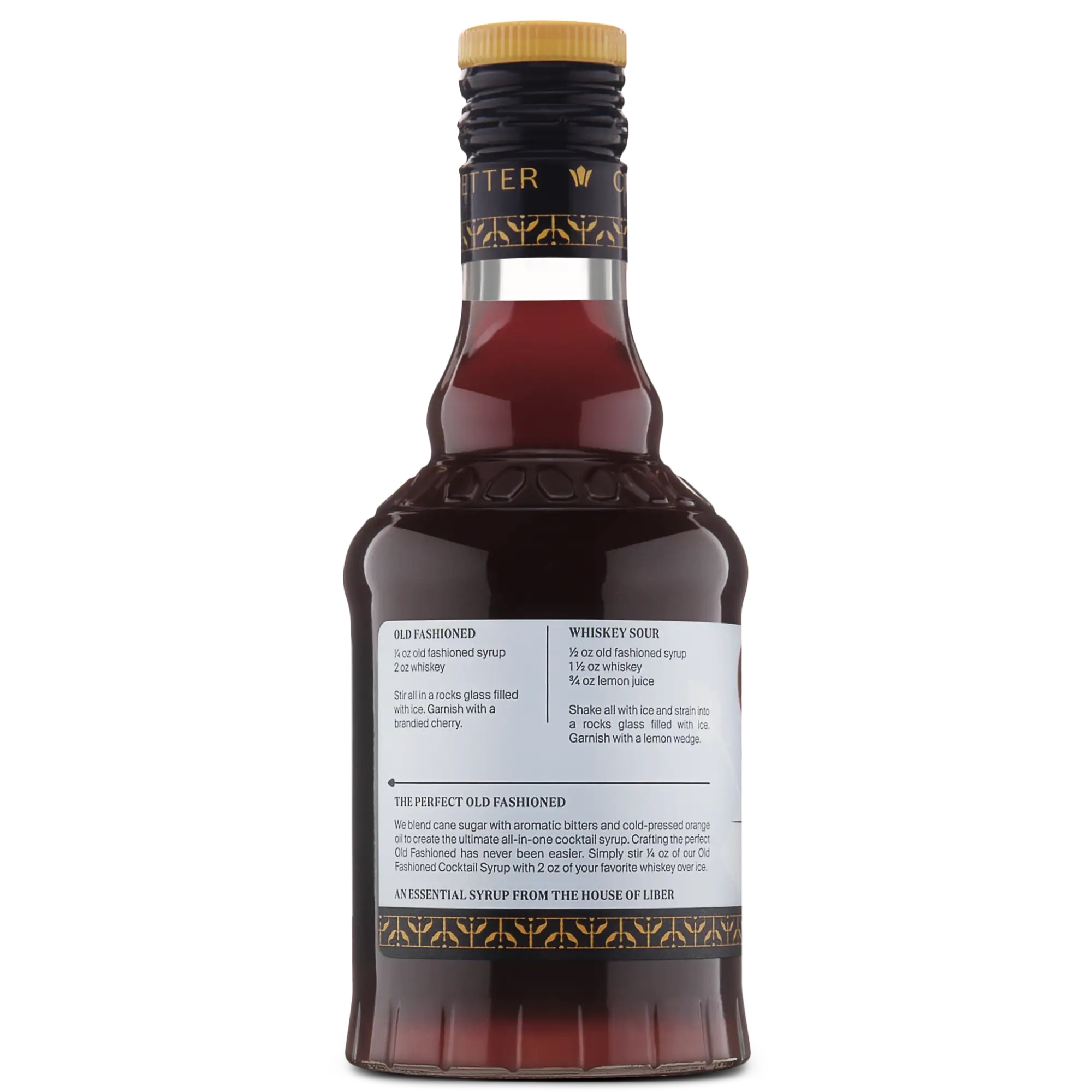 Liber & Co. - Wholesale Cocktail Mix/Syrup - Old Fashioned Cocktail Syrup4