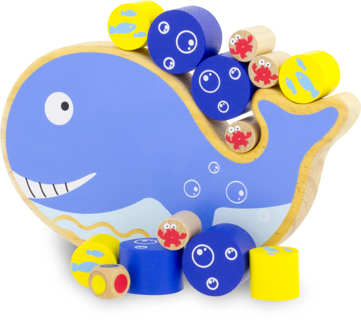 Ulysse Couleurs d'Enfance - Wholesale Wood Toy - Kids - PENDULUM: WHALE1
