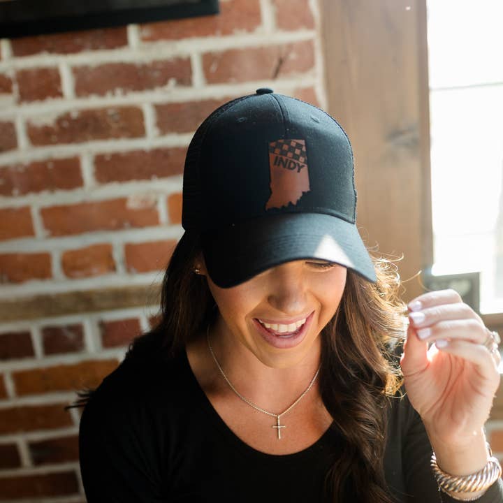 Left Grain - Wholesale Baseball Cap - Unisex - Indy Racing Trucker - Curved Bill10