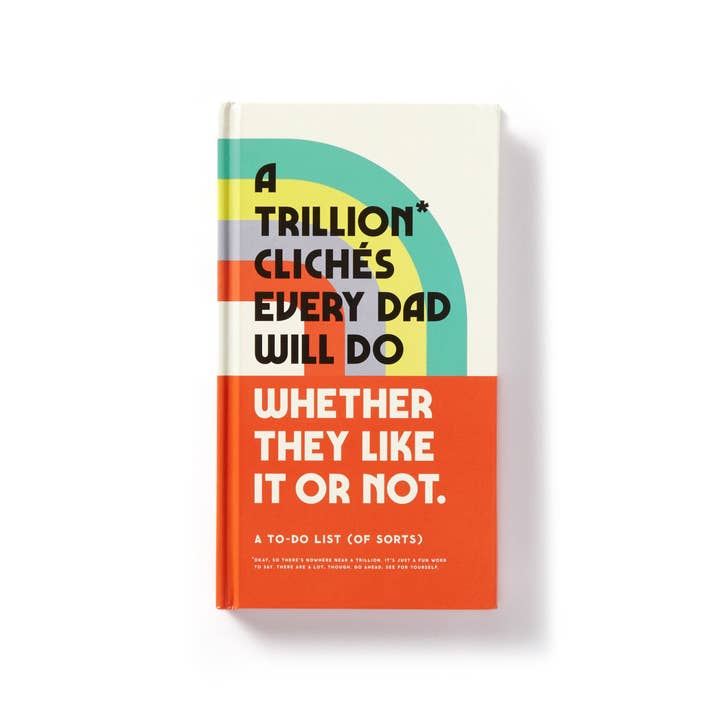 Chronicle Books - Wholesale Journal/Diary - Brass Monkey A Trillion Cliches Every Dad Will Do Prompted Journal