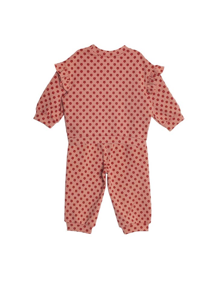 Pink Red Velvet 2 PC Set for wholesale on Faire