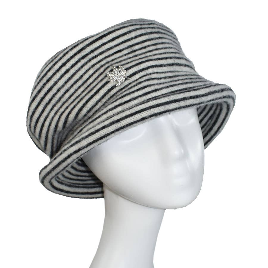 Esposito Striped Hat for wholesale by Dupatta Designs
