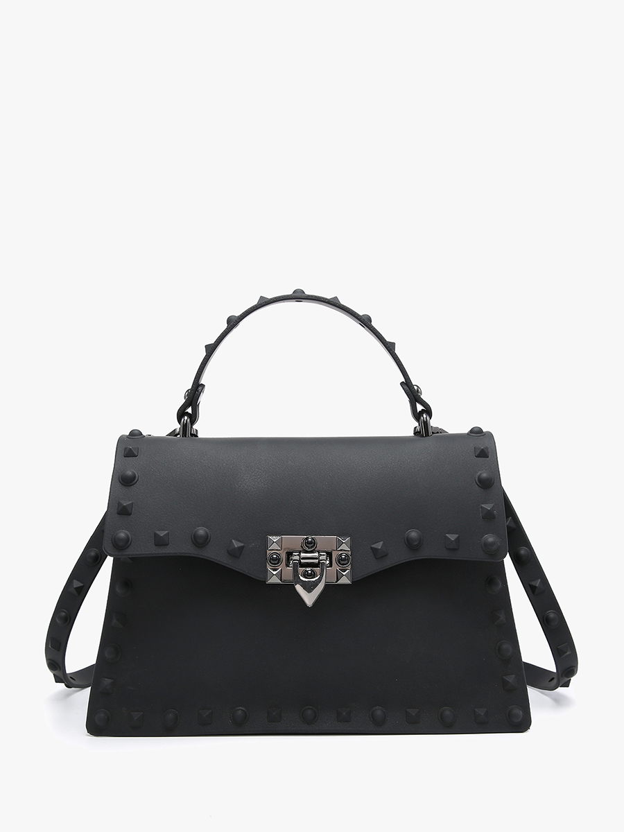 Jen & Co. - Wholesale Satchel - Women's - PP2044 Roxie Studded Crossbody/Clutch w/ Buckle Closure9