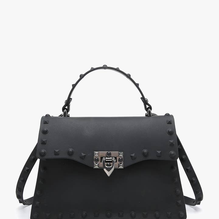 Jen & Co. - Wholesale Satchel - Women's - PP2044 Roxie Studded Crossbody/Clutch w/ Buckle Closure9