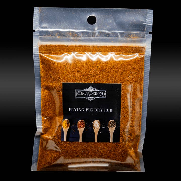 Flying Pig Dry Rub for wholesale by Hines Brines