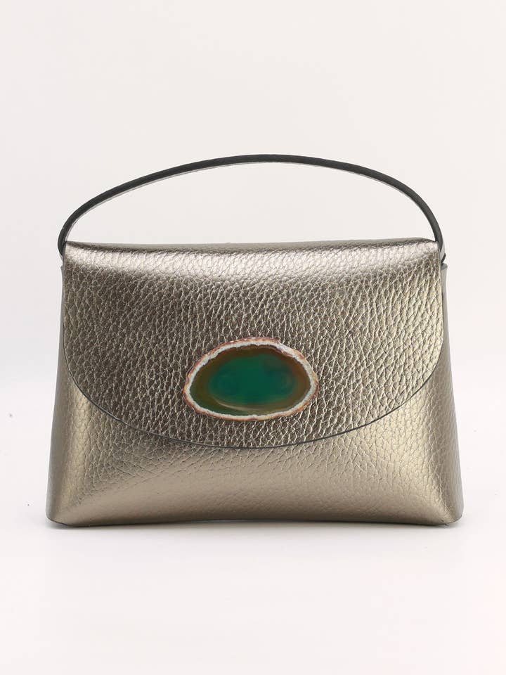 Ori Bronsväska Grön Agat för wholesale av Ecue