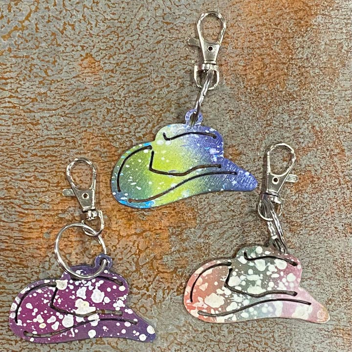 Cowboy Hat nøglering for engroshandel hos Cut-n-rust LLC