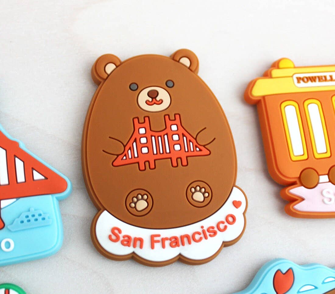 Tomoko Maruyama - Wholesale Magnet - San Francisco Landmarks Magnets3